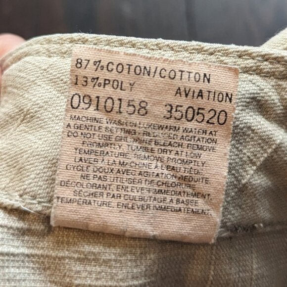 Vintage Tommy Hilfiger khaki cotton jeans/pants - Picture 7 of 8